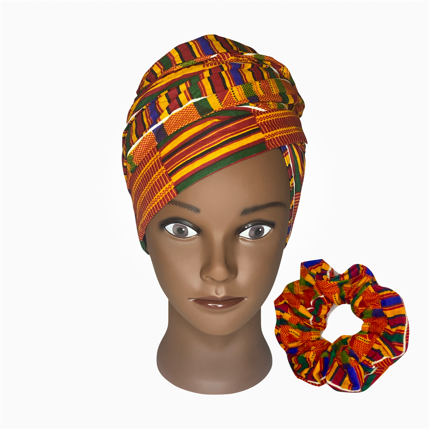 The Kita Infinity Head Wrap & Scrunchie Set