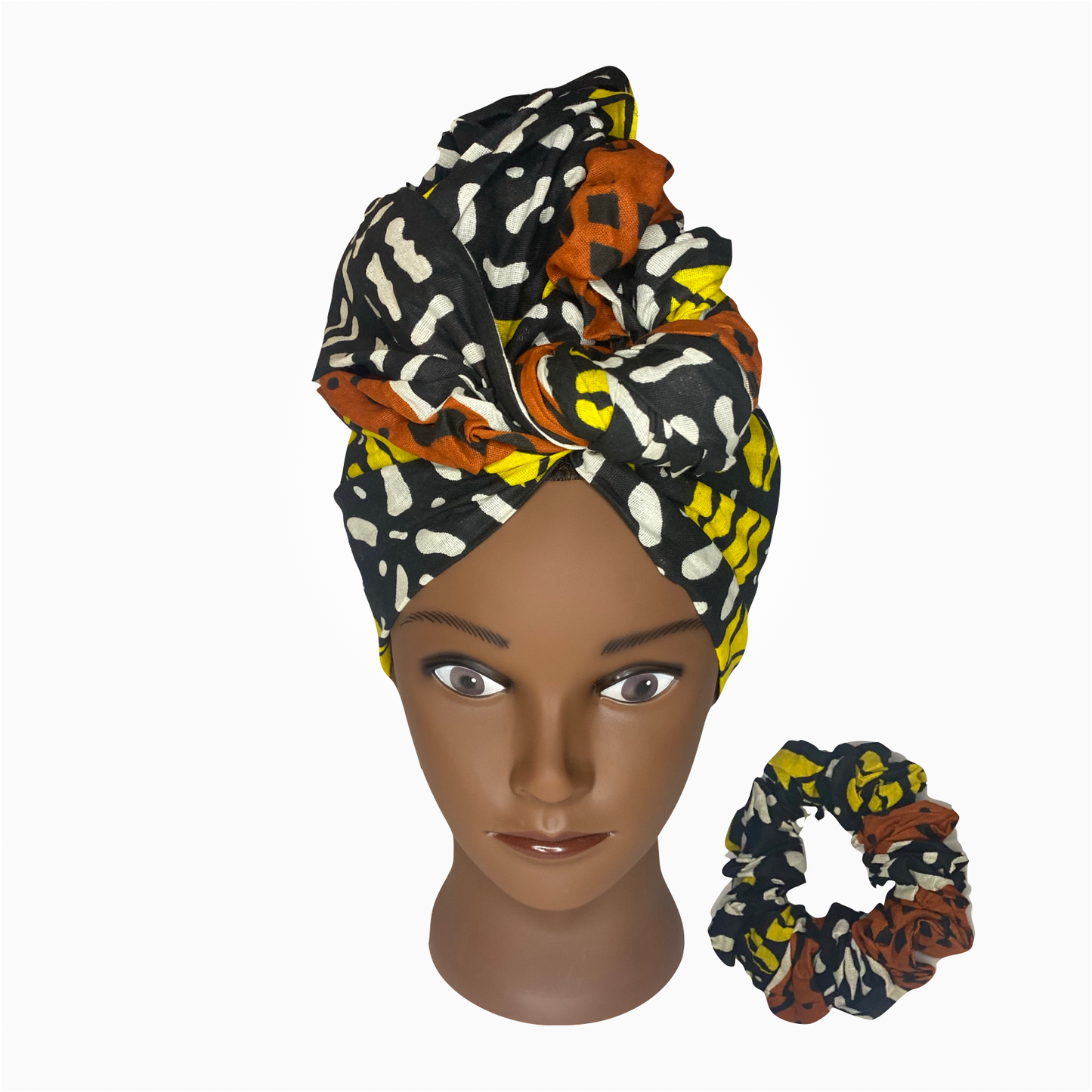 The Ndeye Infinity Head Wrap & Scrunchie Set