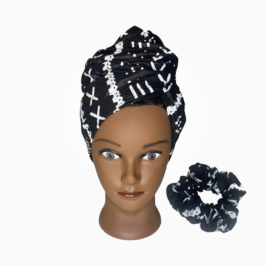 The Petaw Head Wrap & Scrunchie Set