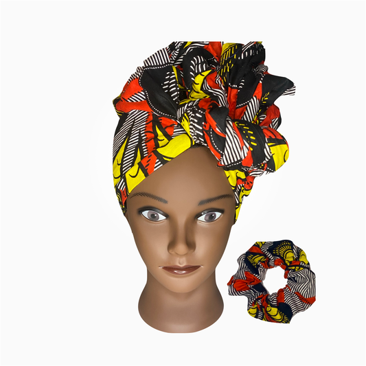 The Original Infinity Head Wrap & Scrunchie Set